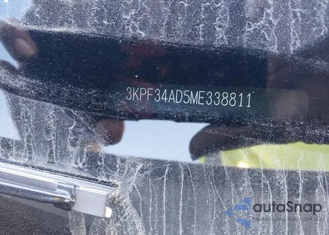 2021 Kia Forte Gt-Line из США, поврежденный, VIN 3KPF34AD5ME338811